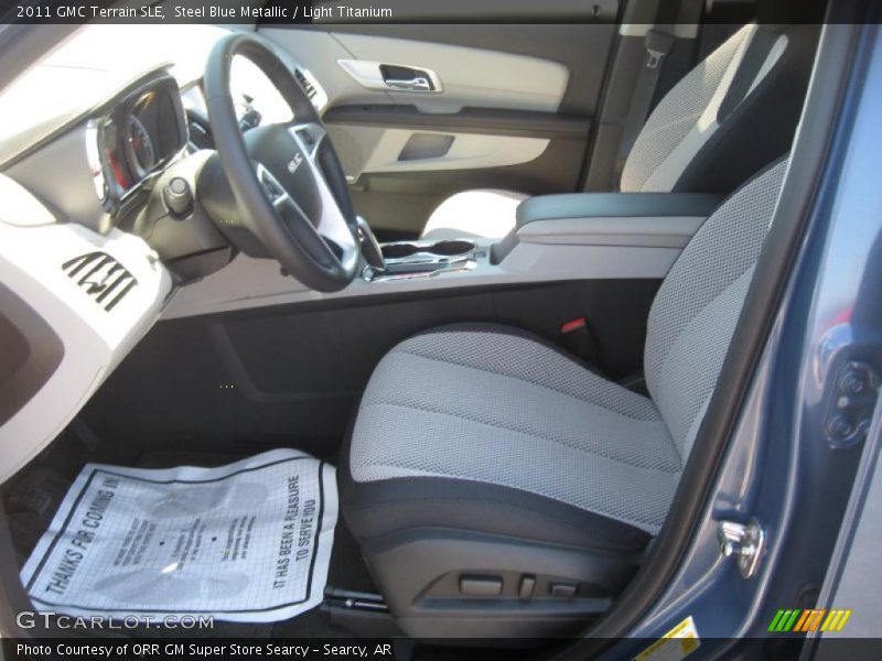 Steel Blue Metallic / Light Titanium 2011 GMC Terrain SLE