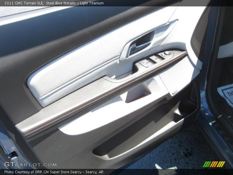 Steel Blue Metallic / Light Titanium 2011 GMC Terrain SLE