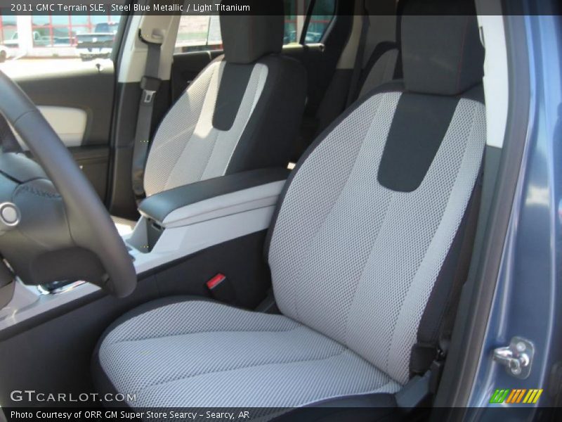 Steel Blue Metallic / Light Titanium 2011 GMC Terrain SLE