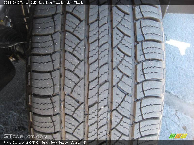 Steel Blue Metallic / Light Titanium 2011 GMC Terrain SLE