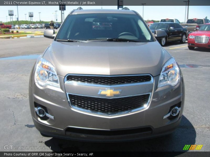 Mocha Steel Metallic / Jet Black 2011 Chevrolet Equinox LT
