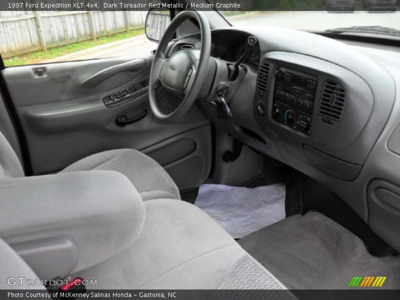 Dark Toreador Red Metallic / Medium Graphite 1997 Ford Expedition XLT 4x4