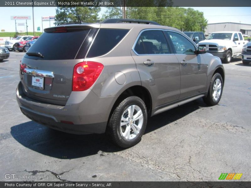 Mocha Steel Metallic / Jet Black 2011 Chevrolet Equinox LT