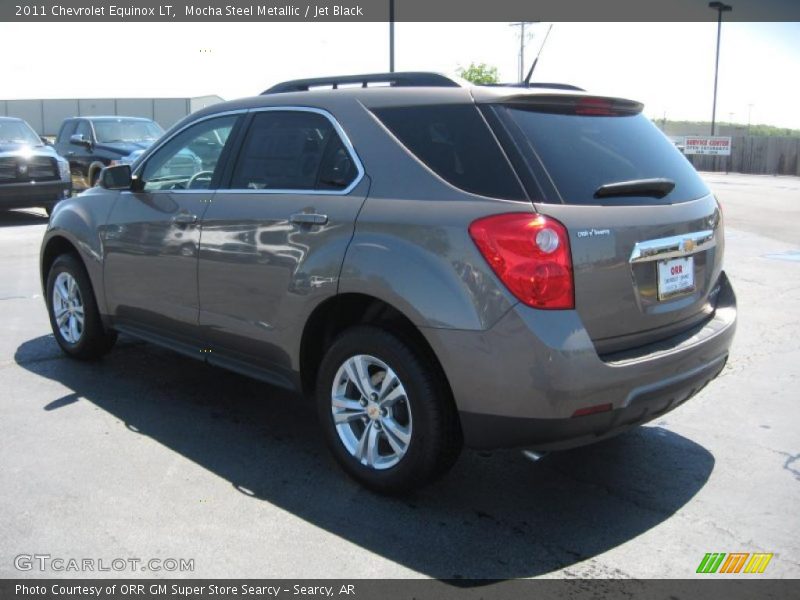 Mocha Steel Metallic / Jet Black 2011 Chevrolet Equinox LT