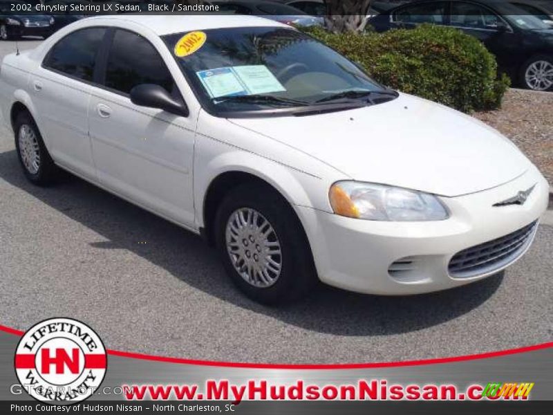 Black / Sandstone 2002 Chrysler Sebring LX Sedan