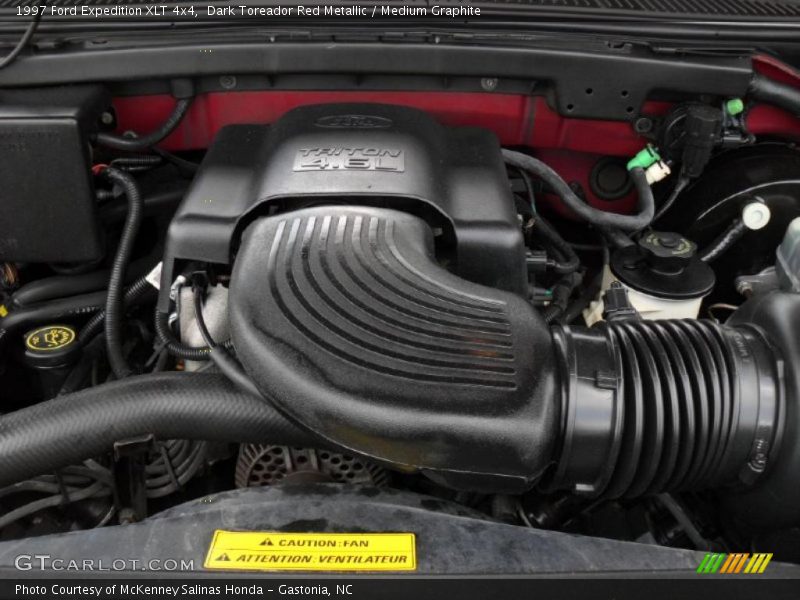 Dark Toreador Red Metallic / Medium Graphite 1997 Ford Expedition XLT 4x4