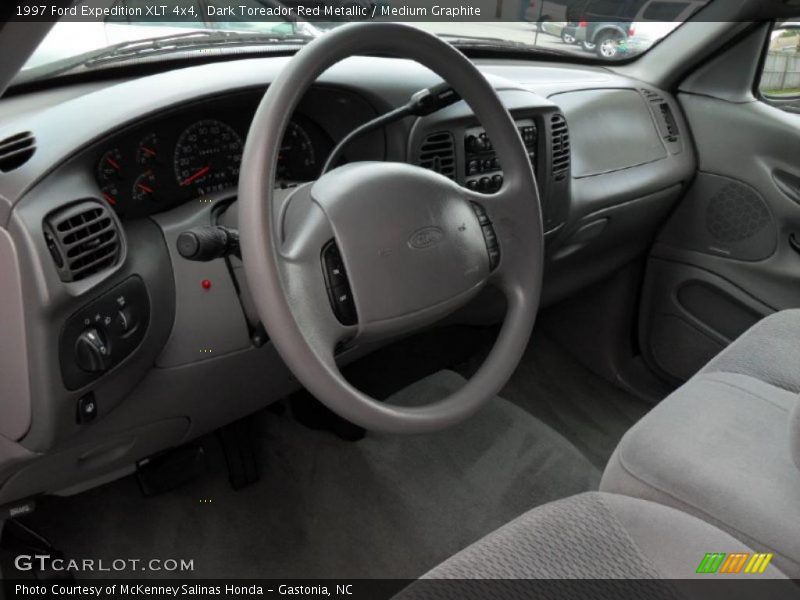 Dark Toreador Red Metallic / Medium Graphite 1997 Ford Expedition XLT 4x4