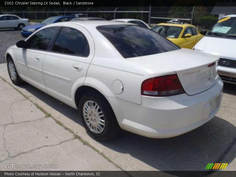 Black / Sandstone 2002 Chrysler Sebring LX Sedan