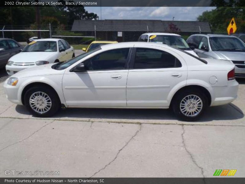 Black / Sandstone 2002 Chrysler Sebring LX Sedan