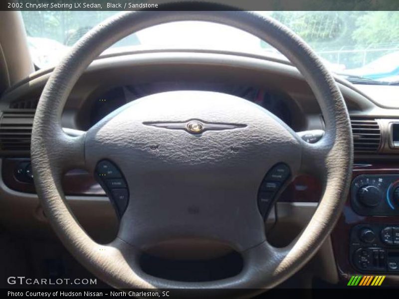 Black / Sandstone 2002 Chrysler Sebring LX Sedan
