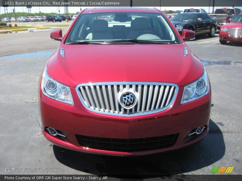 Red Jewel Tintcoat / Cocoa/Cashmere 2011 Buick LaCrosse CXL