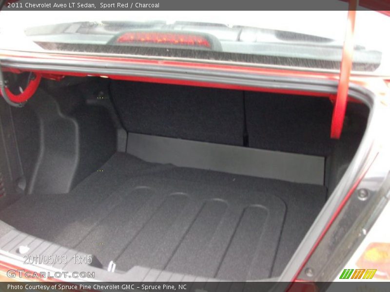  2011 Aveo LT Sedan Trunk