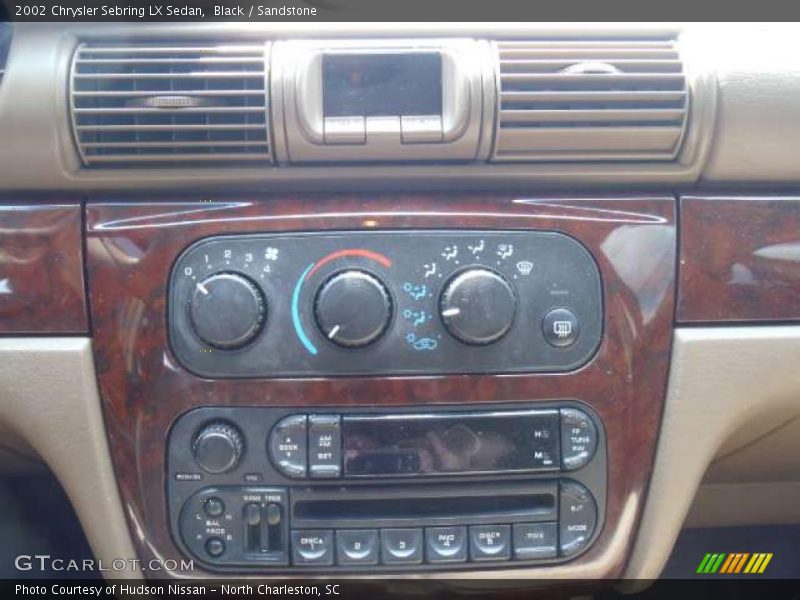 Black / Sandstone 2002 Chrysler Sebring LX Sedan