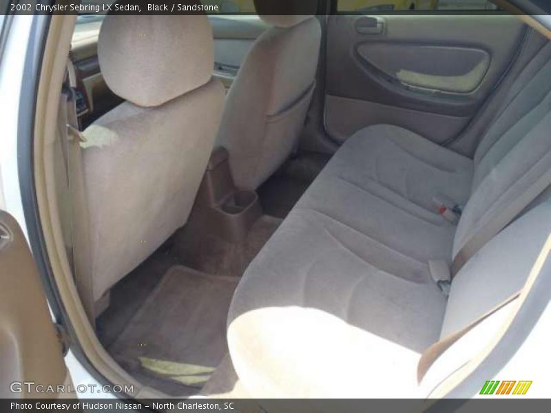 Black / Sandstone 2002 Chrysler Sebring LX Sedan