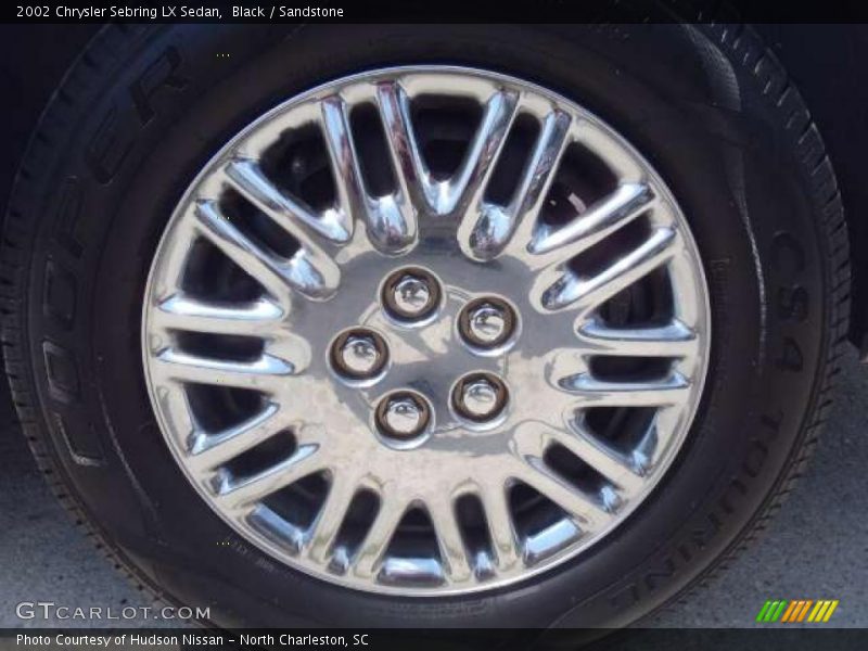 Black / Sandstone 2002 Chrysler Sebring LX Sedan