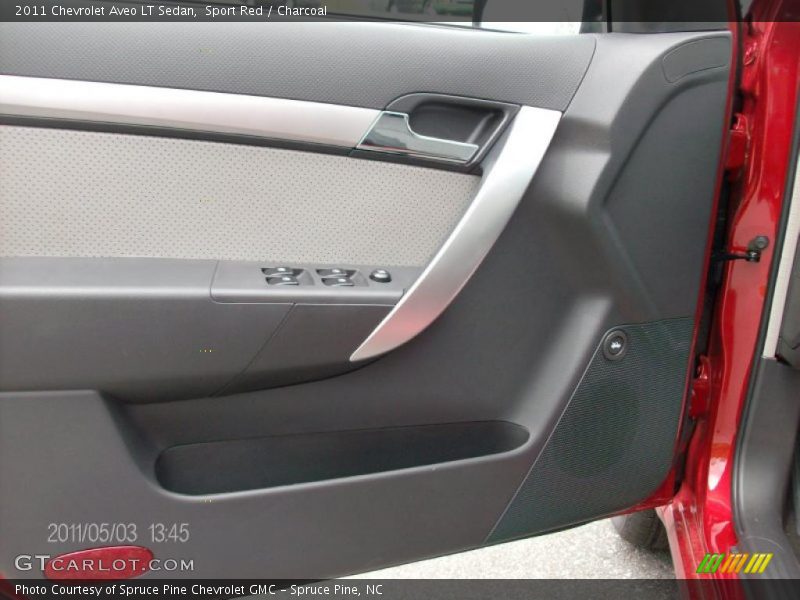 Sport Red / Charcoal 2011 Chevrolet Aveo LT Sedan