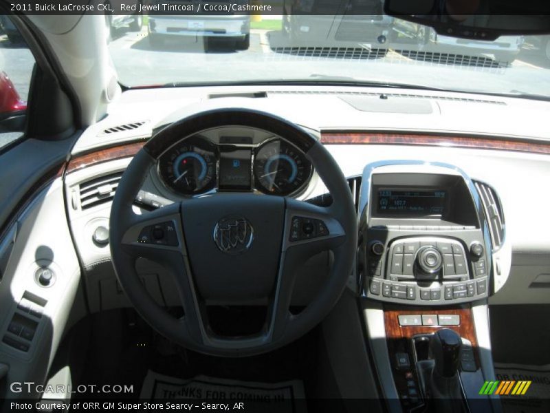 Red Jewel Tintcoat / Cocoa/Cashmere 2011 Buick LaCrosse CXL