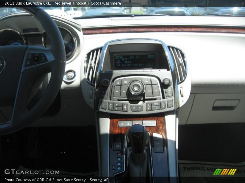 Red Jewel Tintcoat / Cocoa/Cashmere 2011 Buick LaCrosse CXL