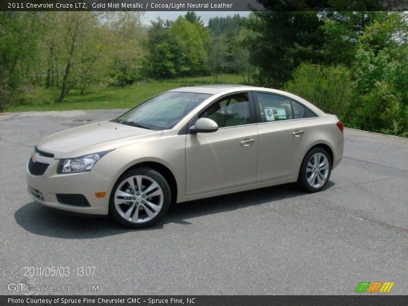  2011 Cruze LTZ Gold Mist Metallic