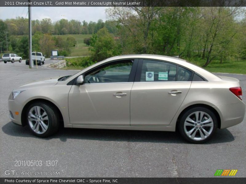  2011 Cruze LTZ Gold Mist Metallic