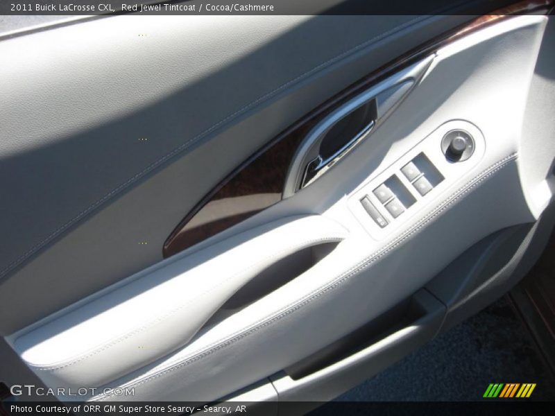 Red Jewel Tintcoat / Cocoa/Cashmere 2011 Buick LaCrosse CXL