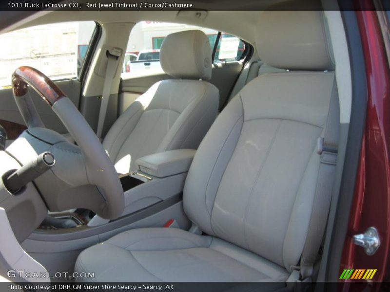 Red Jewel Tintcoat / Cocoa/Cashmere 2011 Buick LaCrosse CXL