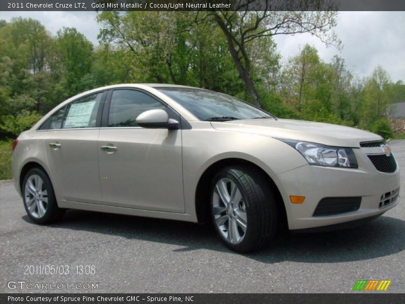  2011 Cruze LTZ Gold Mist Metallic