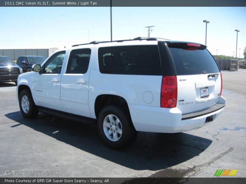 Summit White / Light Tan 2011 GMC Yukon XL SLT