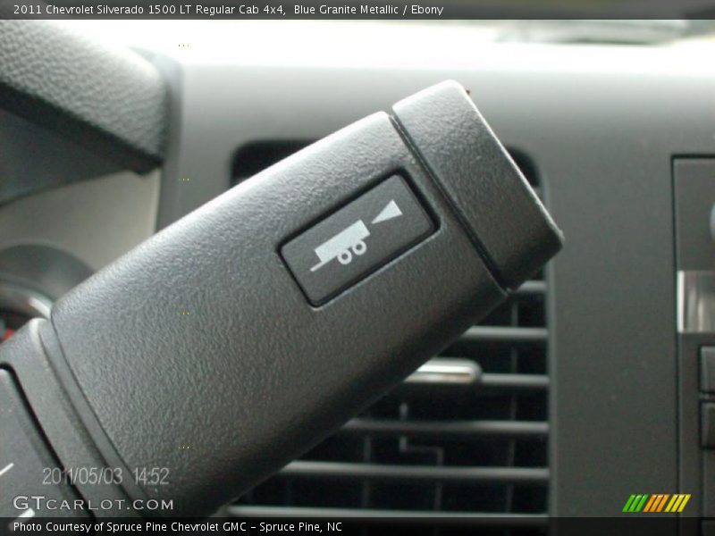 Blue Granite Metallic / Ebony 2011 Chevrolet Silverado 1500 LT Regular Cab 4x4