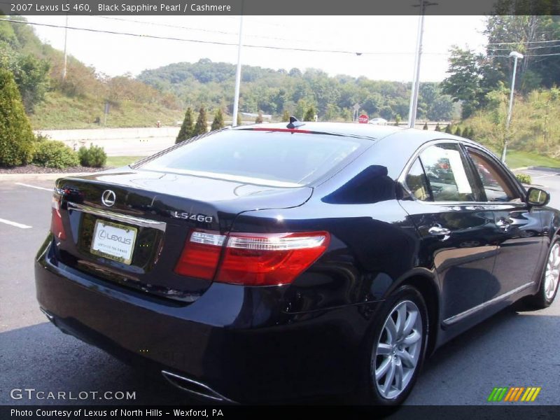Black Sapphire Pearl / Cashmere 2007 Lexus LS 460