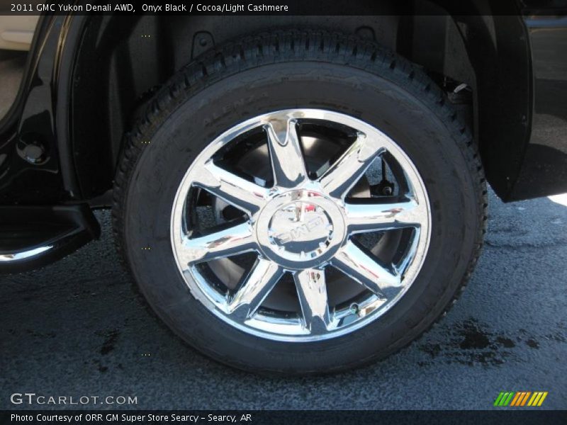 Onyx Black / Cocoa/Light Cashmere 2011 GMC Yukon Denali AWD