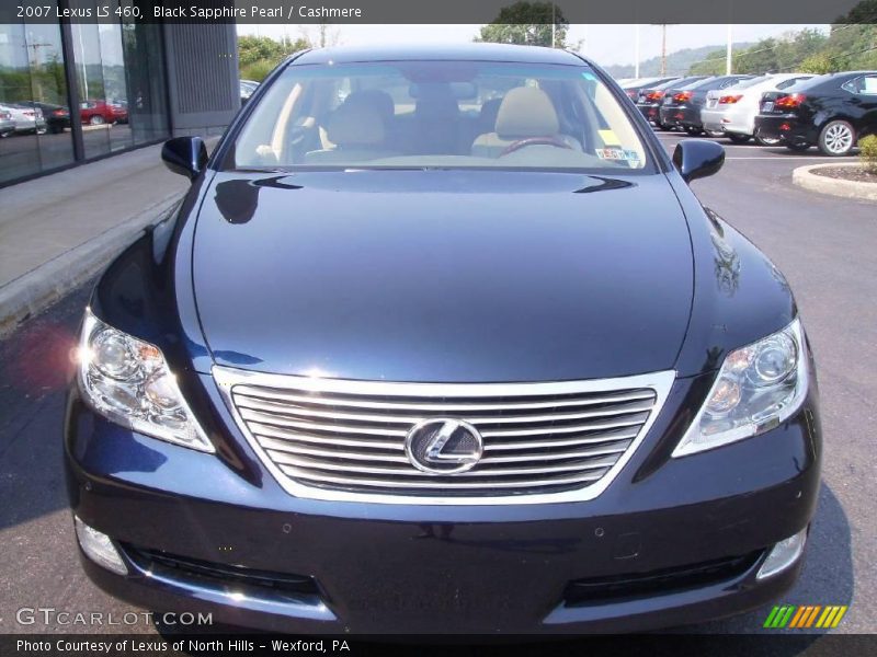 Black Sapphire Pearl / Cashmere 2007 Lexus LS 460