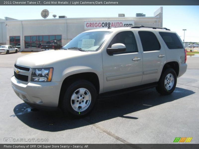 Gold Mist Metallic / Light Cashmere/Dark Cashmere 2011 Chevrolet Tahoe LT