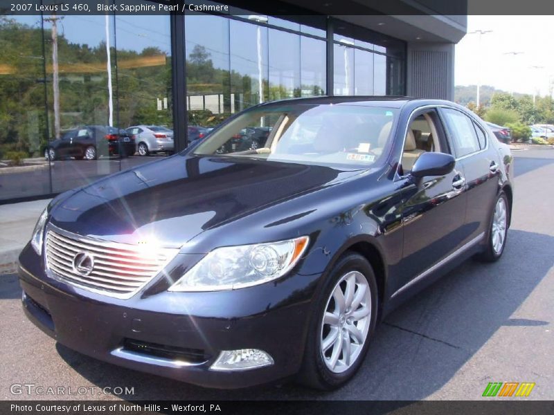 Black Sapphire Pearl / Cashmere 2007 Lexus LS 460