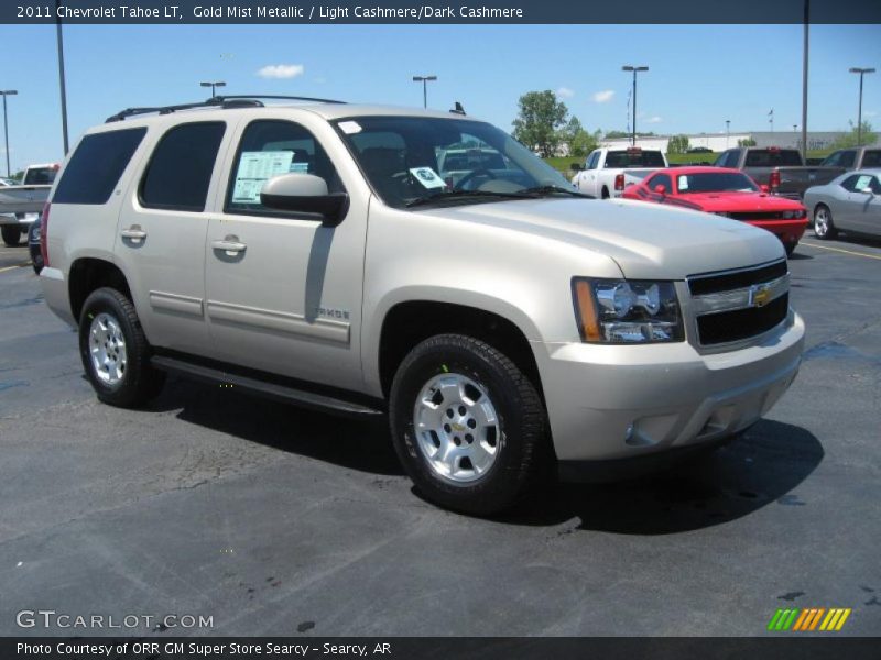 Gold Mist Metallic / Light Cashmere/Dark Cashmere 2011 Chevrolet Tahoe LT
