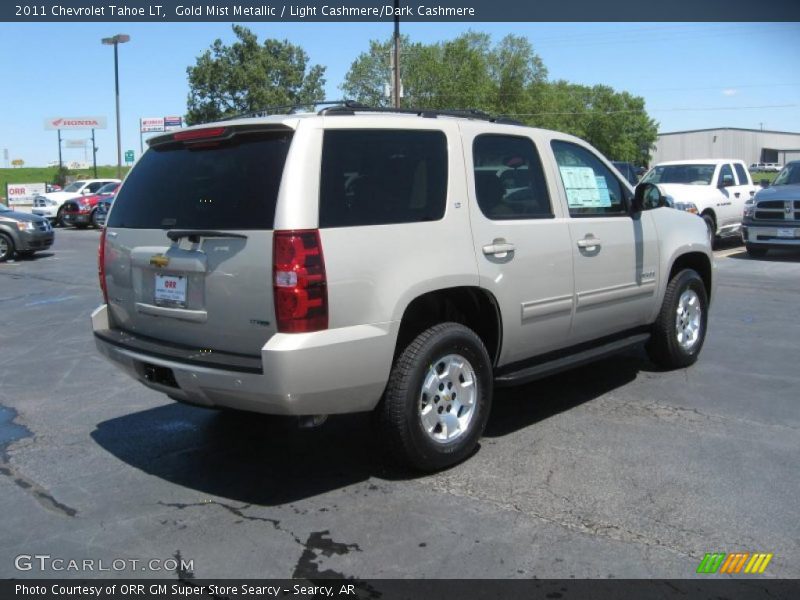 Gold Mist Metallic / Light Cashmere/Dark Cashmere 2011 Chevrolet Tahoe LT