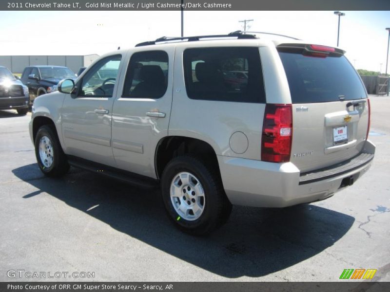 Gold Mist Metallic / Light Cashmere/Dark Cashmere 2011 Chevrolet Tahoe LT