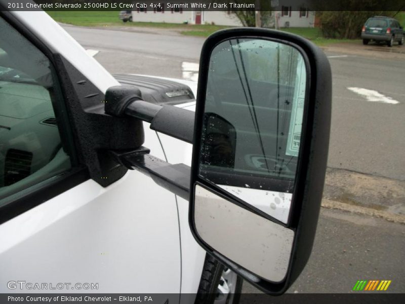 Summit White / Dark Titanium 2011 Chevrolet Silverado 2500HD LS Crew Cab 4x4
