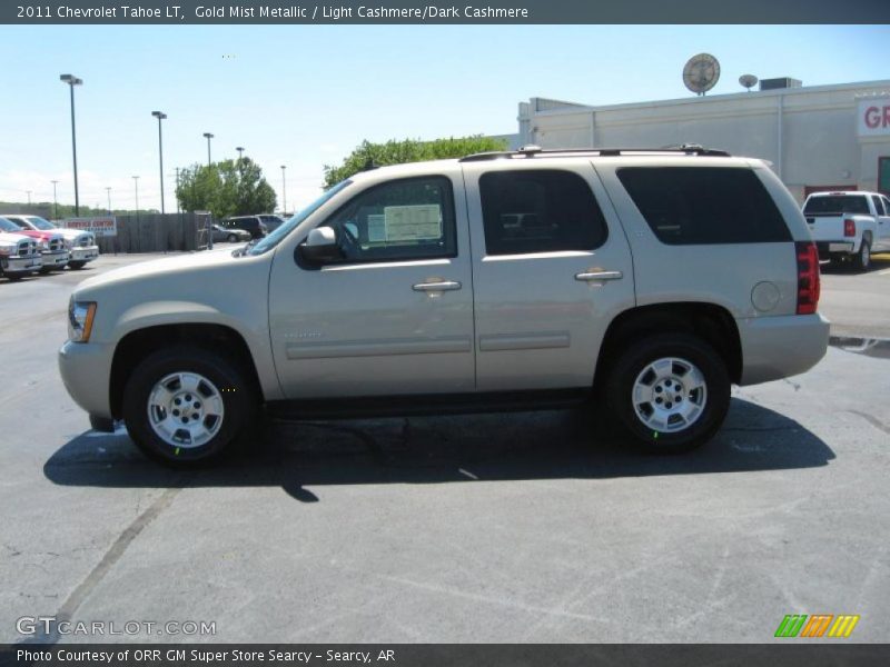 Gold Mist Metallic / Light Cashmere/Dark Cashmere 2011 Chevrolet Tahoe LT