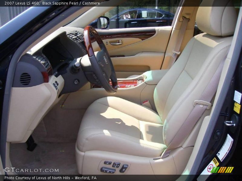 Black Sapphire Pearl / Cashmere 2007 Lexus LS 460