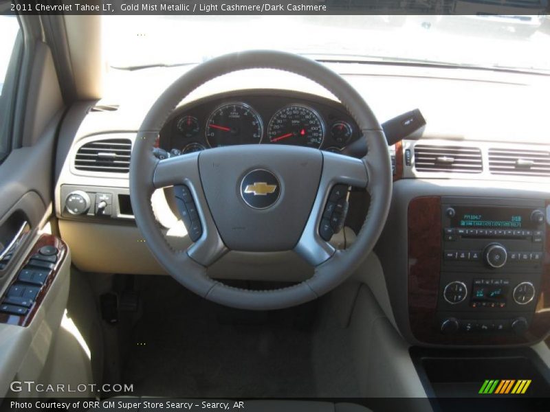 Gold Mist Metallic / Light Cashmere/Dark Cashmere 2011 Chevrolet Tahoe LT