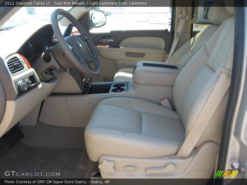 Gold Mist Metallic / Light Cashmere/Dark Cashmere 2011 Chevrolet Tahoe LT