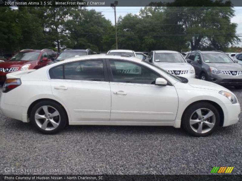 Winter Frost Pearl / Charcoal 2008 Nissan Altima 3.5 SE