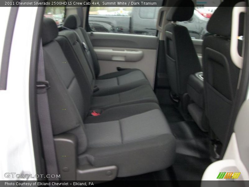 Summit White / Dark Titanium 2011 Chevrolet Silverado 2500HD LS Crew Cab 4x4