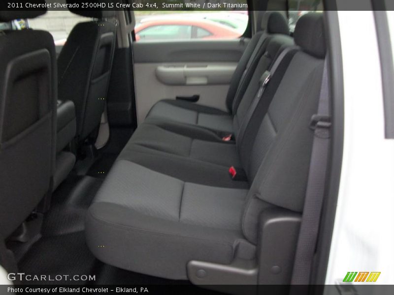 Summit White / Dark Titanium 2011 Chevrolet Silverado 2500HD LS Crew Cab 4x4