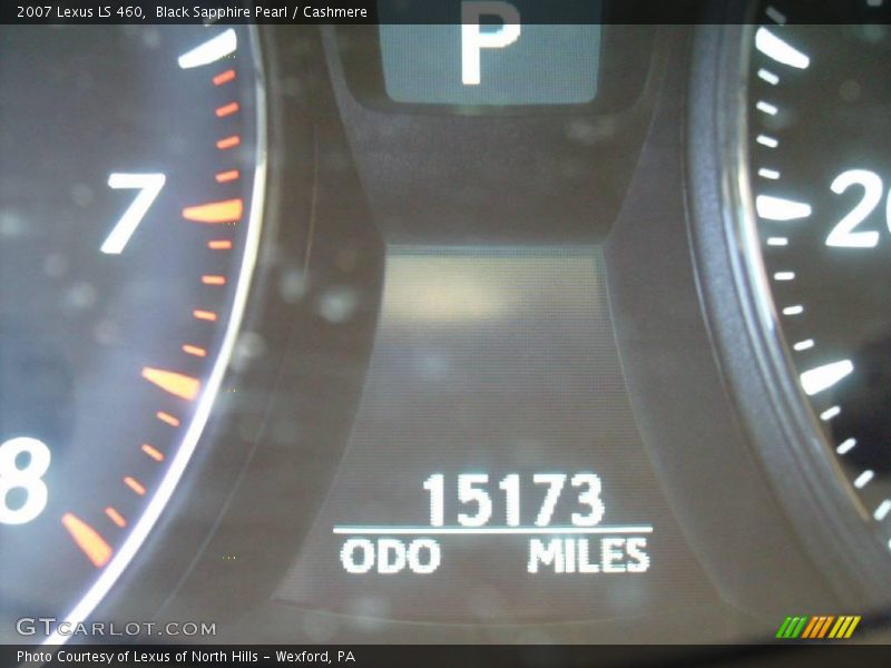 Black Sapphire Pearl / Cashmere 2007 Lexus LS 460