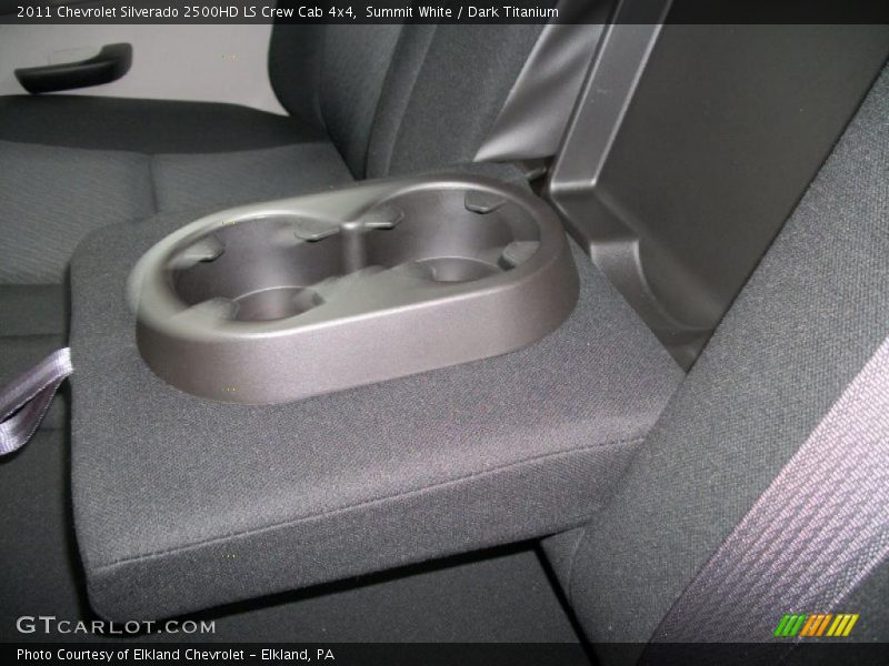 Summit White / Dark Titanium 2011 Chevrolet Silverado 2500HD LS Crew Cab 4x4