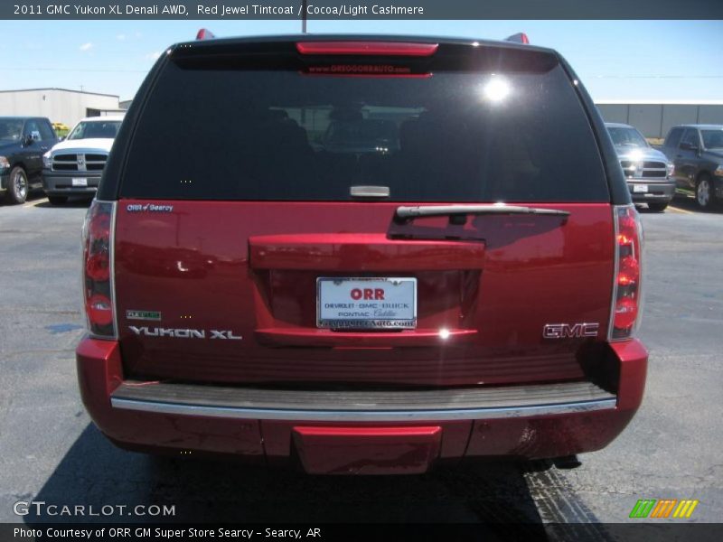 Red Jewel Tintcoat / Cocoa/Light Cashmere 2011 GMC Yukon XL Denali AWD
