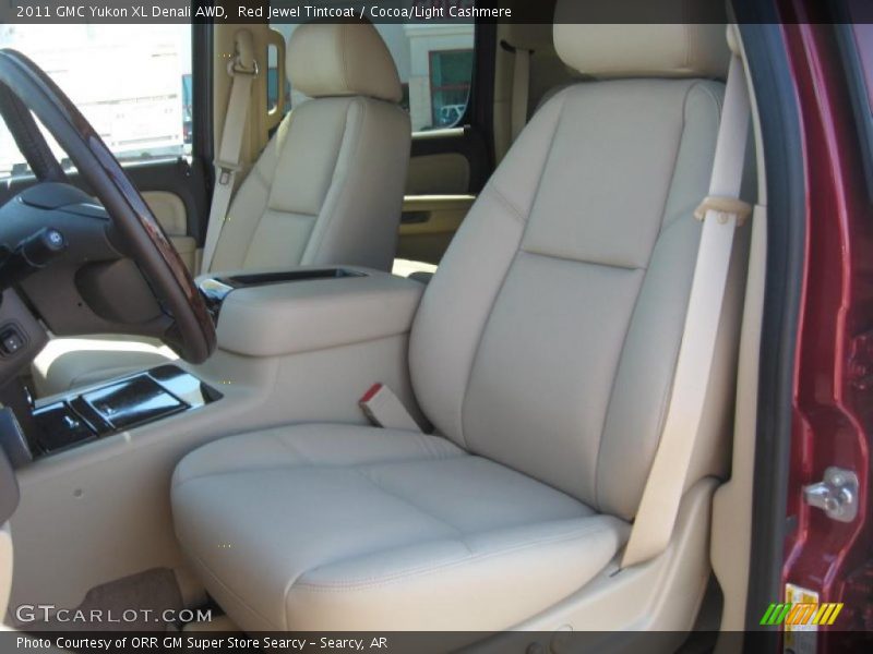 Red Jewel Tintcoat / Cocoa/Light Cashmere 2011 GMC Yukon XL Denali AWD