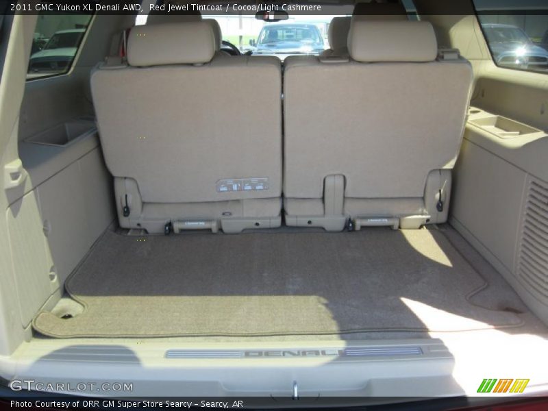 Red Jewel Tintcoat / Cocoa/Light Cashmere 2011 GMC Yukon XL Denali AWD